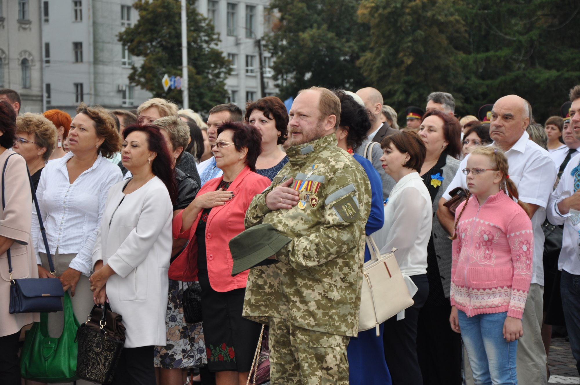 У Чернігові розпочали святкувати День Незалежності (Фото)