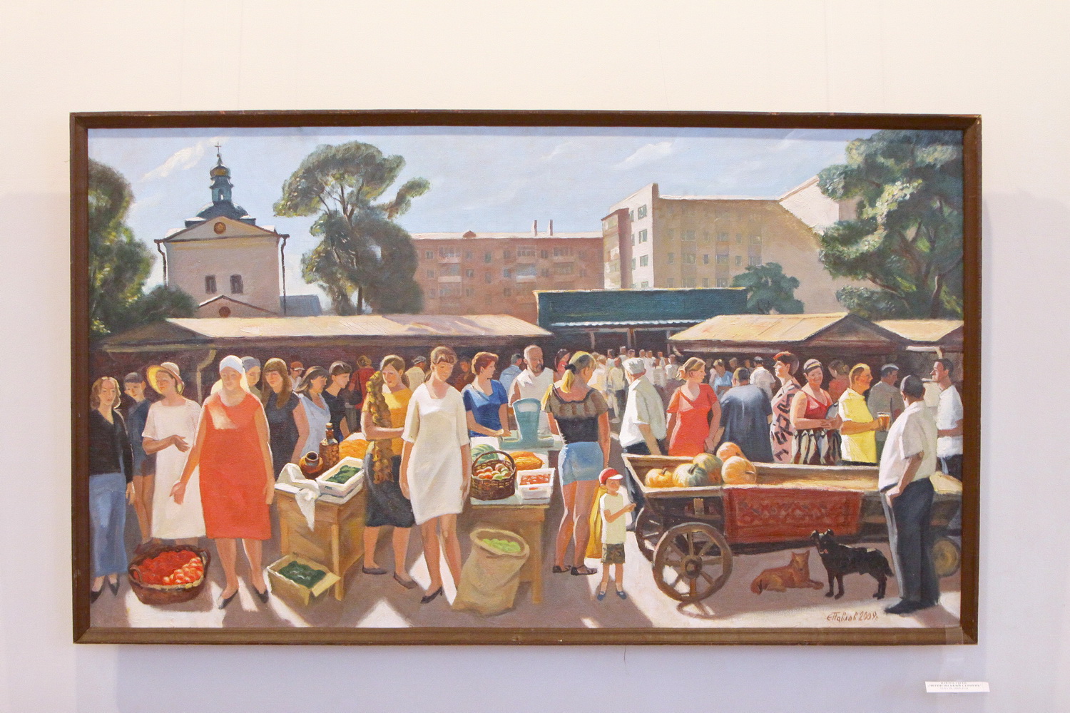 Професійна виставка до професійного свята: чернігівські митці принесли улюблені картини (Фото)