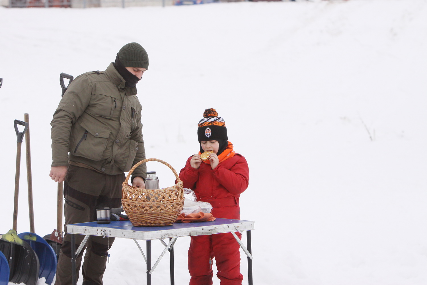 Зимові старти картингістів у Чернігові (Фото)