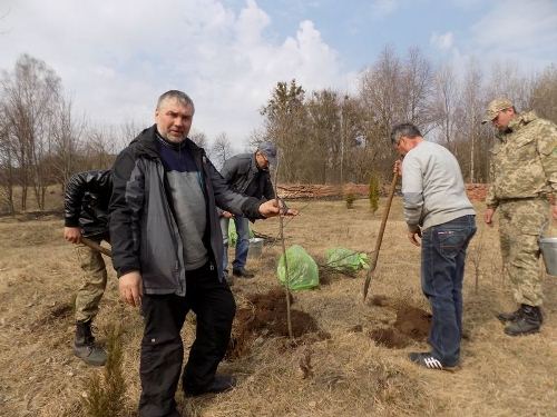 На Чернігівщині саджали унікальні дерева