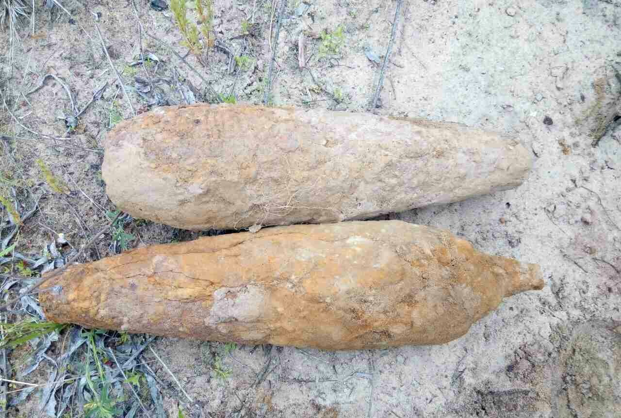У Дніпрі підлітки знайшли дві міни (Фото)