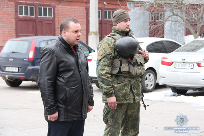 Рота поліції “Чернігів” повернулася із зони проведення операції об’єднаних сил