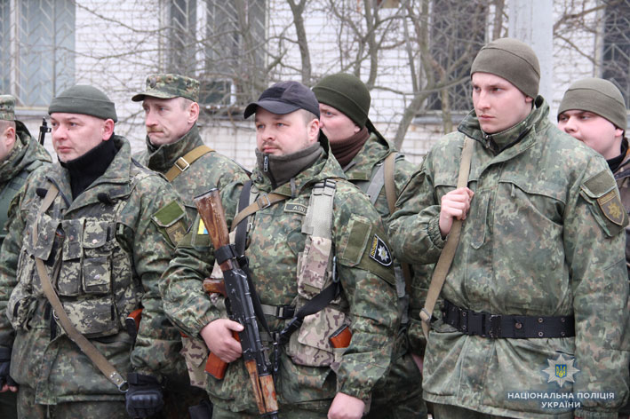 Рота поліції “Чернігів” повернулася із зони проведення операції об’єднаних сил