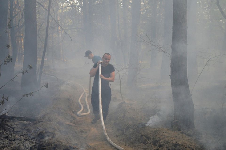 Пожежа під Гончарівським: стан на сьогодні (Фото)