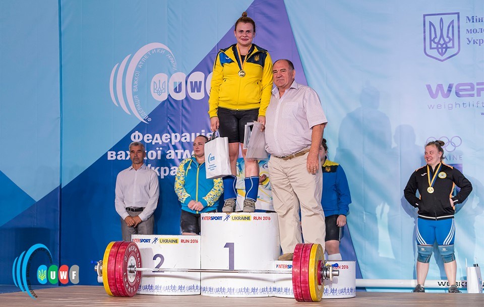 Чернігівська важкоатлетка здобула золото на чемпіонаті України