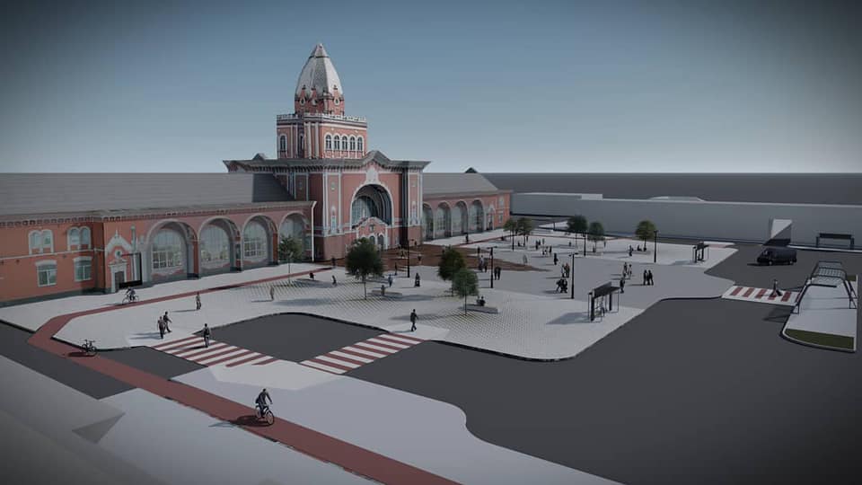 У Мережі оприлюднили проєкт-пропозицію з реконструкції чернігівського вокзалу (Фото)