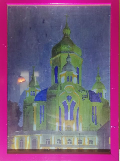 «У моїх картинах – гнів, спричинений війною»: художник-початківець із Чернігівщини мріє про світове визнання