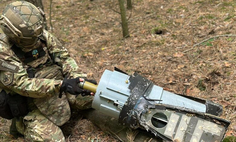 У лісі Чернігівського району виявили залишки російських безпілотників